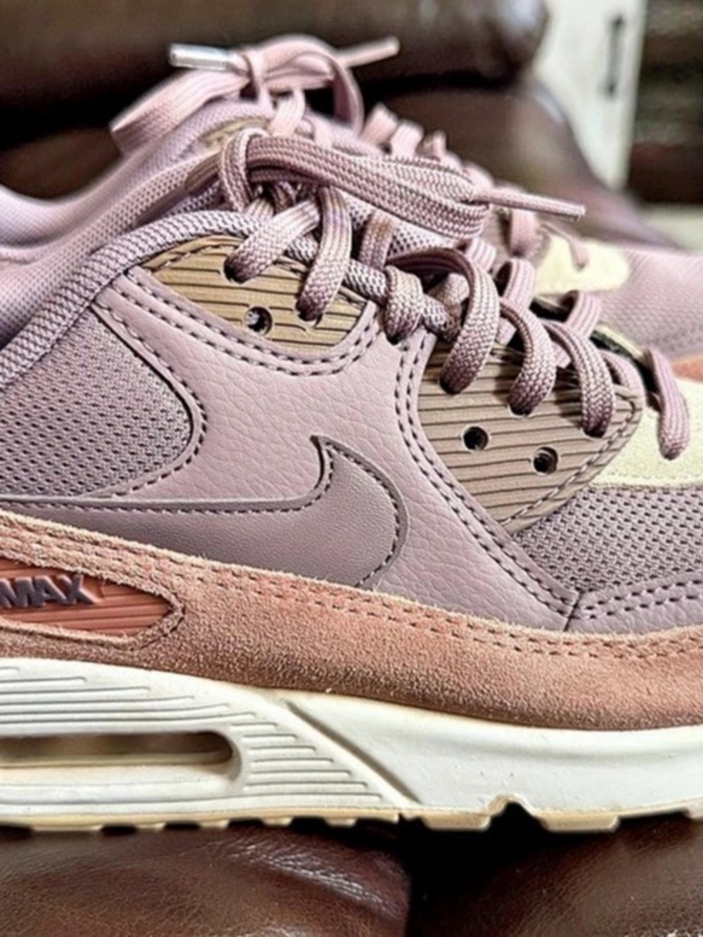 Nike Air Max 90 Women's Sneakers Purple & Pink US 6